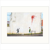 chris Ross Williamson limited edition art print with Banksy artwork