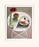 Debbie Urquhart Melon And Amaryllis Limited Edition Artwork