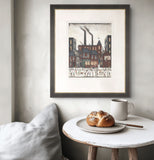 Sean Durkin artwork in a room set