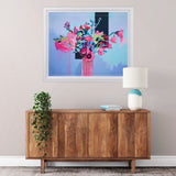 Tim Folwer's Electric Bloom in entrance way