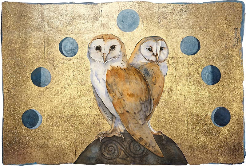 The Owl Moon Jackie Morris Limited Edition Art with Free