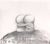 Doug Hyde original art sketch couple memories