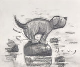 Doug Hyde original pencil sketch