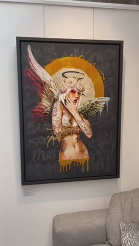The Fallen Angel by artist Matt Herring 
