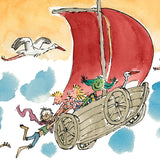 Sir Quentin Blake A Sailing Boat In The Sky 90th Birthday Celebration