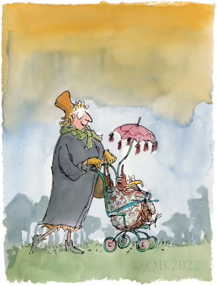 Sir Quentin Blake Art Illustrations | The Rose Gallery