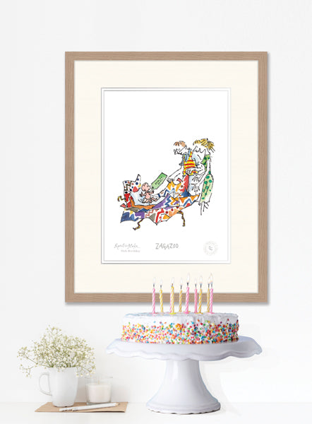Sir Quentin Blake Art Illustrations | The Rose Gallery