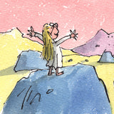 Quentin Blake Roald Dahl Can You Make A Person Dream Mounted