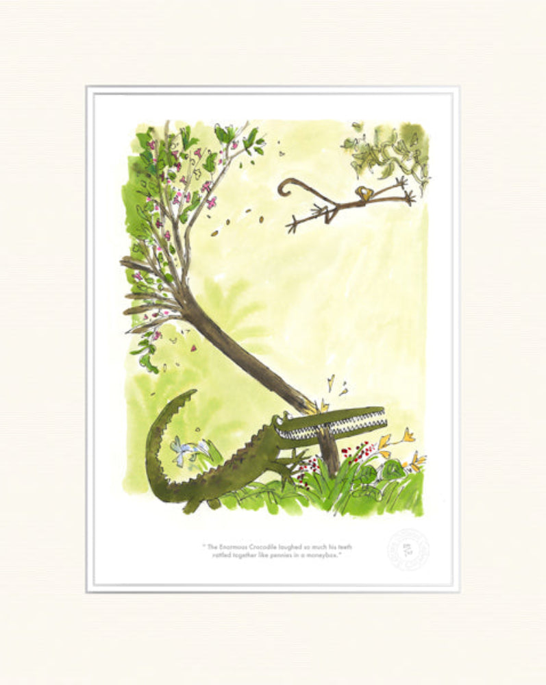 His Teeth Rattled Together | Quentin Blake | Collector's Art Print ...