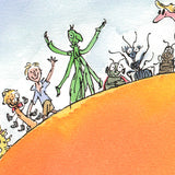 Quentin Blake Roald Dahl They're The Nicest Creatures James And The Giant Peach