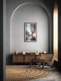 The Light Beyond hanging in a modern archway