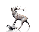 Richard Cooper solid bronze 1134 stag roaring