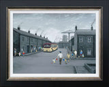 Leigh Lambert All aboard for the Seaside Framed