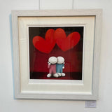 Doug Hyde Date night romantic art limited edition signed on display in the gallery