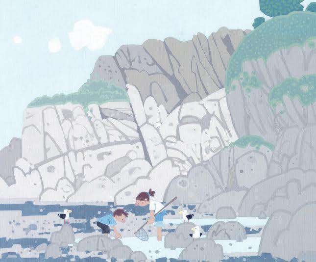 Rock Pooling Lee Bay