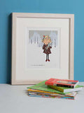 Charlie & Lola framed artwork