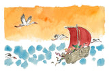 Sir Quentin Blake A Sailing Boat In The Sky 90th Birthday Celebration
