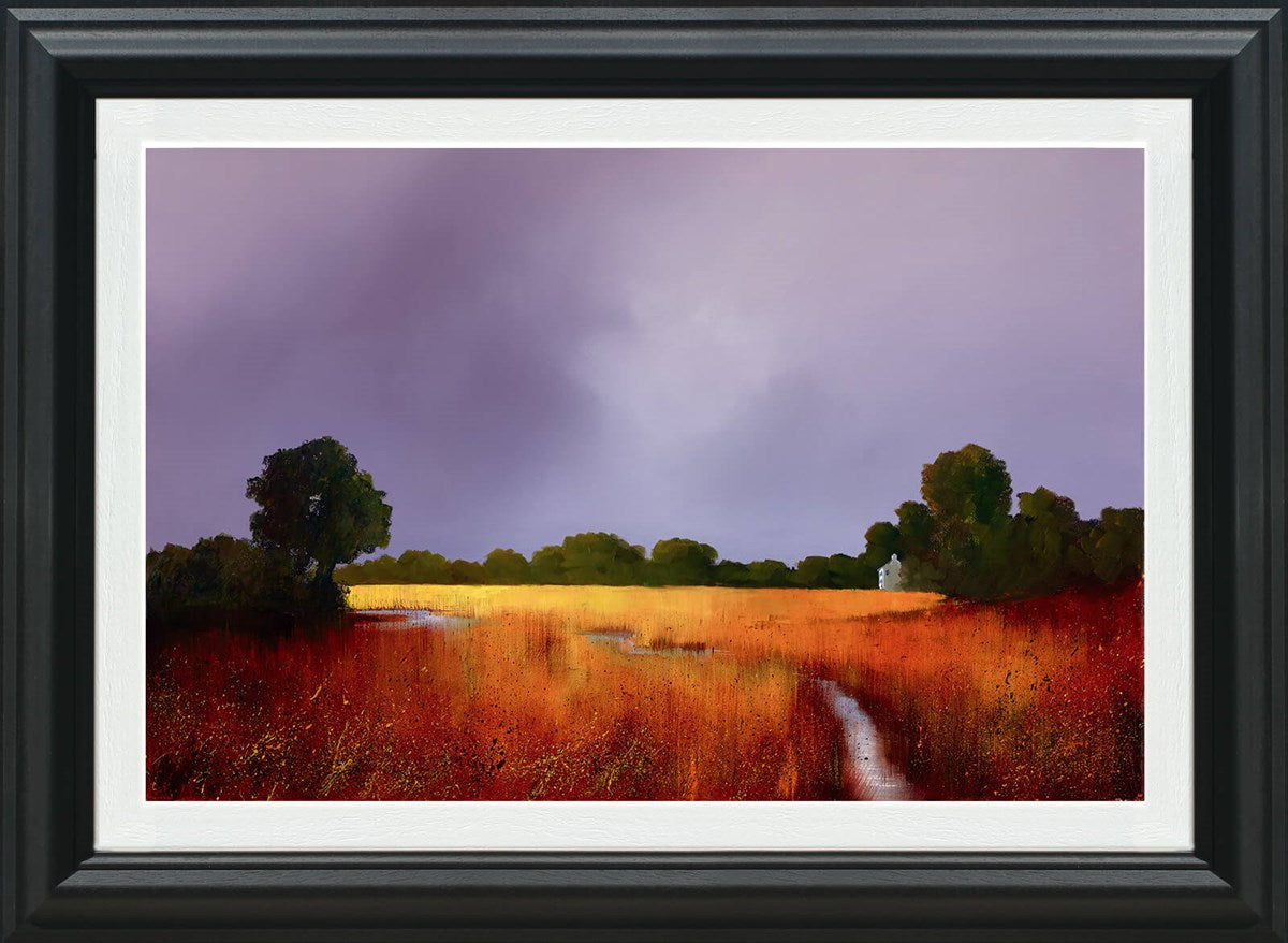 Barry Hilton Enduring light landscape art framed