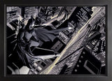 DC Batman canvas artwork framed