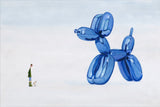 Chris Ross Williamson Balloon Dog unframed Jeff Koons art print