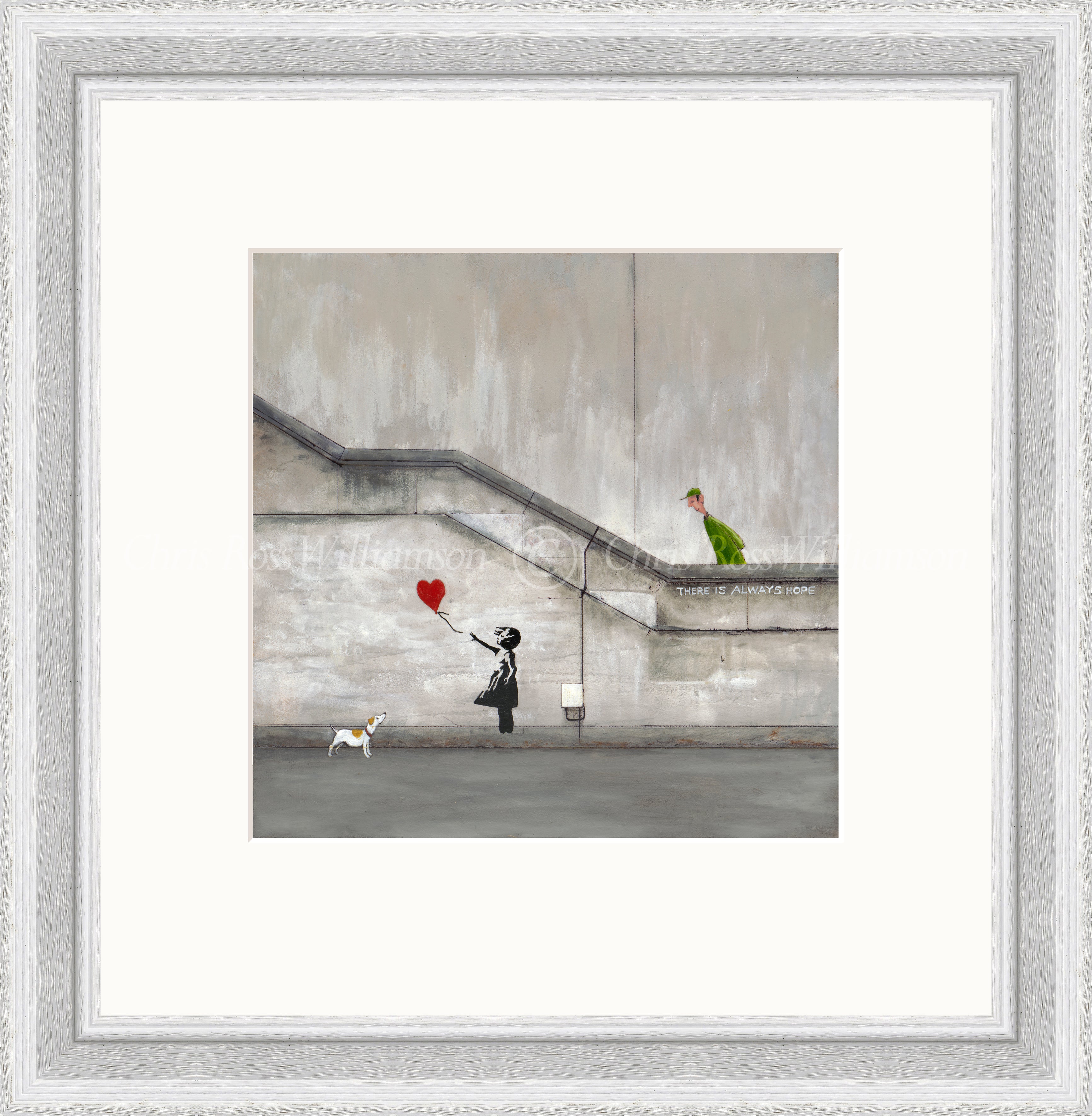 Chris Ross Williamson The Banksy signed limited edition art print