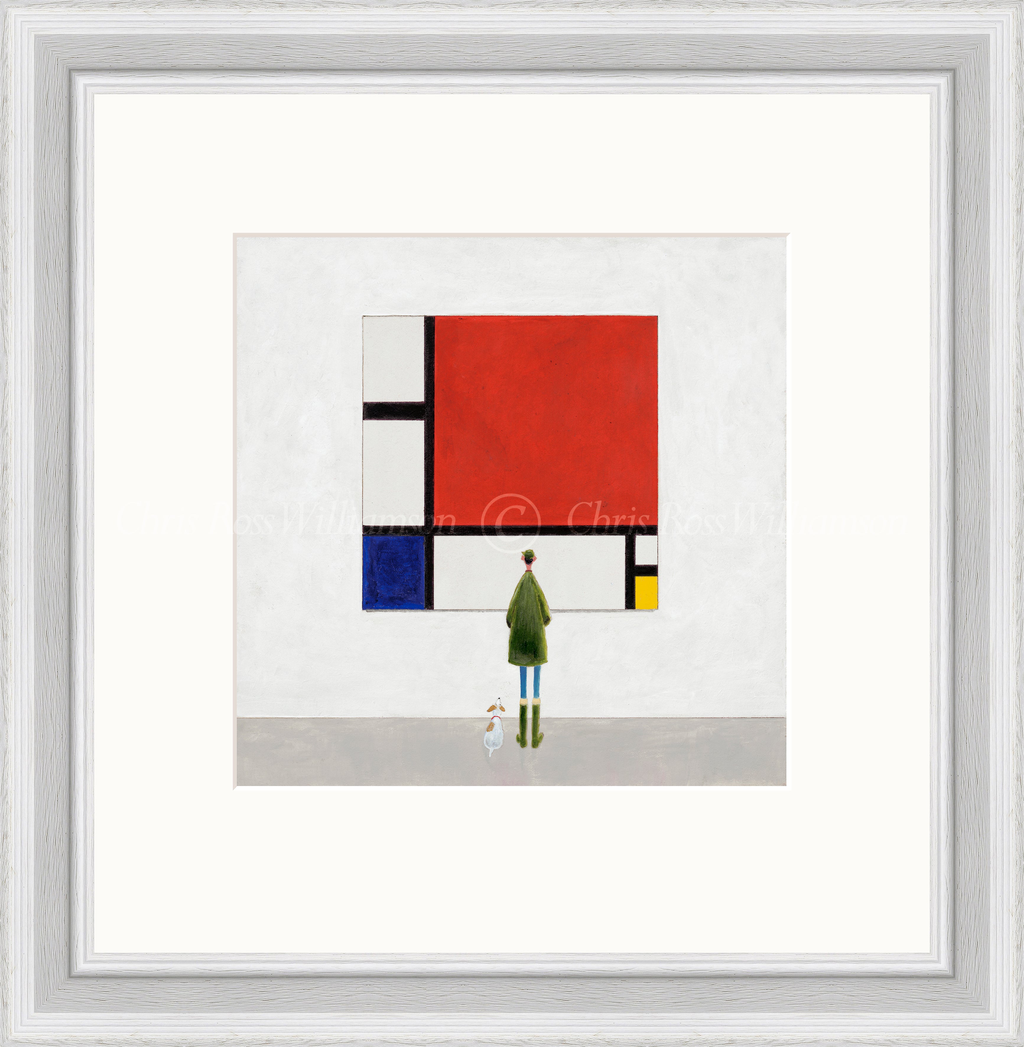 Chris Ross Williamson The Mondrian framed artworrk