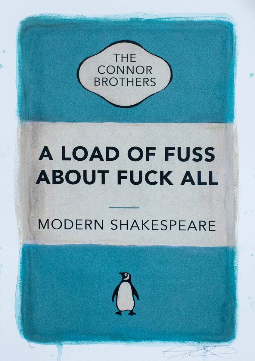Connor Bros Penguin Classics Modern Shakespeare Blue Unframed