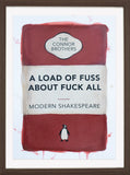 Connor Bros Penguin Modern Shakespeare Red Framed