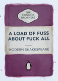Connor Bros Penguin Classics Modern Shakespeare Pink Unframed
