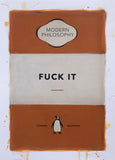 Connor Brothers satirical artwork Penguin classics design Fuck it