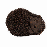 Frith bronze sculpture curled up hedgehog 