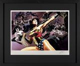 DC Wonder woman limited edition artwork framed