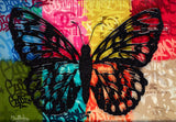 Dan Pearce limited edition art print Wings of Love Butterfly