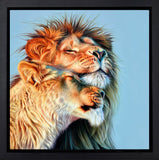 Darryn Eggleton Brave hearts lions framed new release artwork