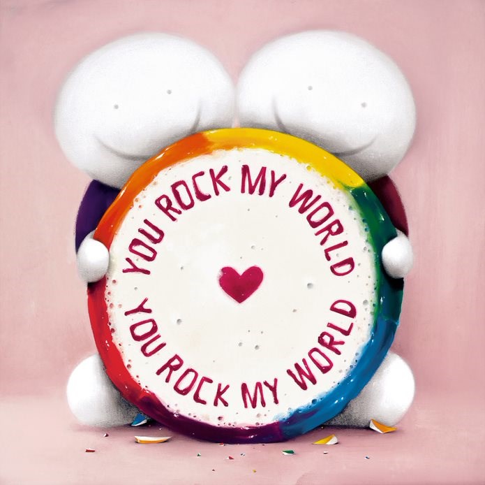 Doug Hyde You Rock My World Limited Edition Artwork