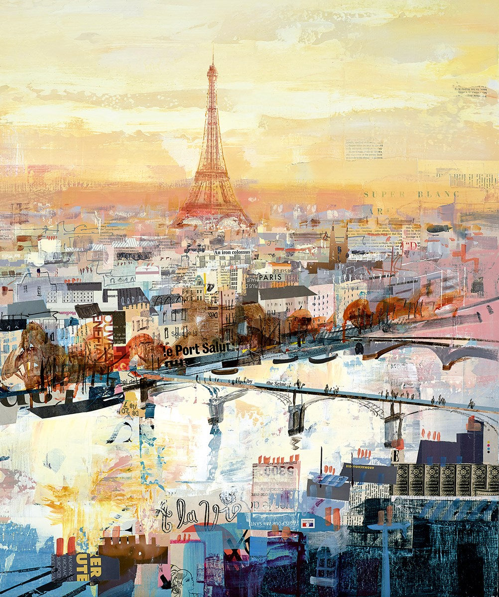 Tom Butler Eiffel For You Artwork Paris cityscape