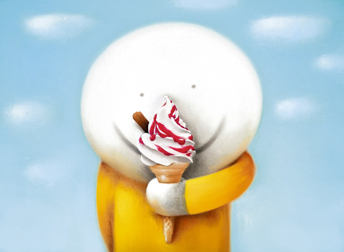 Doug Hyde ice cream limited edition art print Summer's here