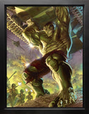 Marvel immortal incredible hulk canvas