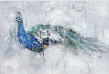 Peacock - signed, limited edition print by Josie Appleby