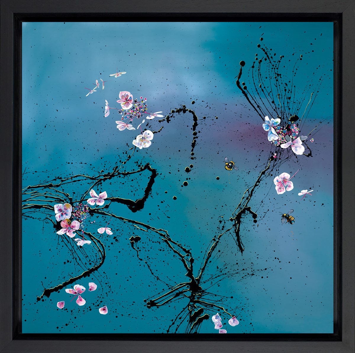 Kay Davenport Nature's Dream II  floral artwork