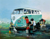 Keith Proctor The Dream Team limited edition canvas art print campervan