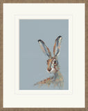 Nicky Litchfield Bright Eyed framed art print hare