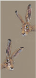 Nicky LItchfield Rascals Hares limited edition art
