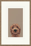 Nicky Litchfield Choose me Dog art print framed