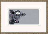 Nicky Litchfield Valentine framed cow art print