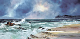 Philip Gray Crashing Waves coastal artwork