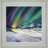 Philip Gray The Light Show Northern Lights framed