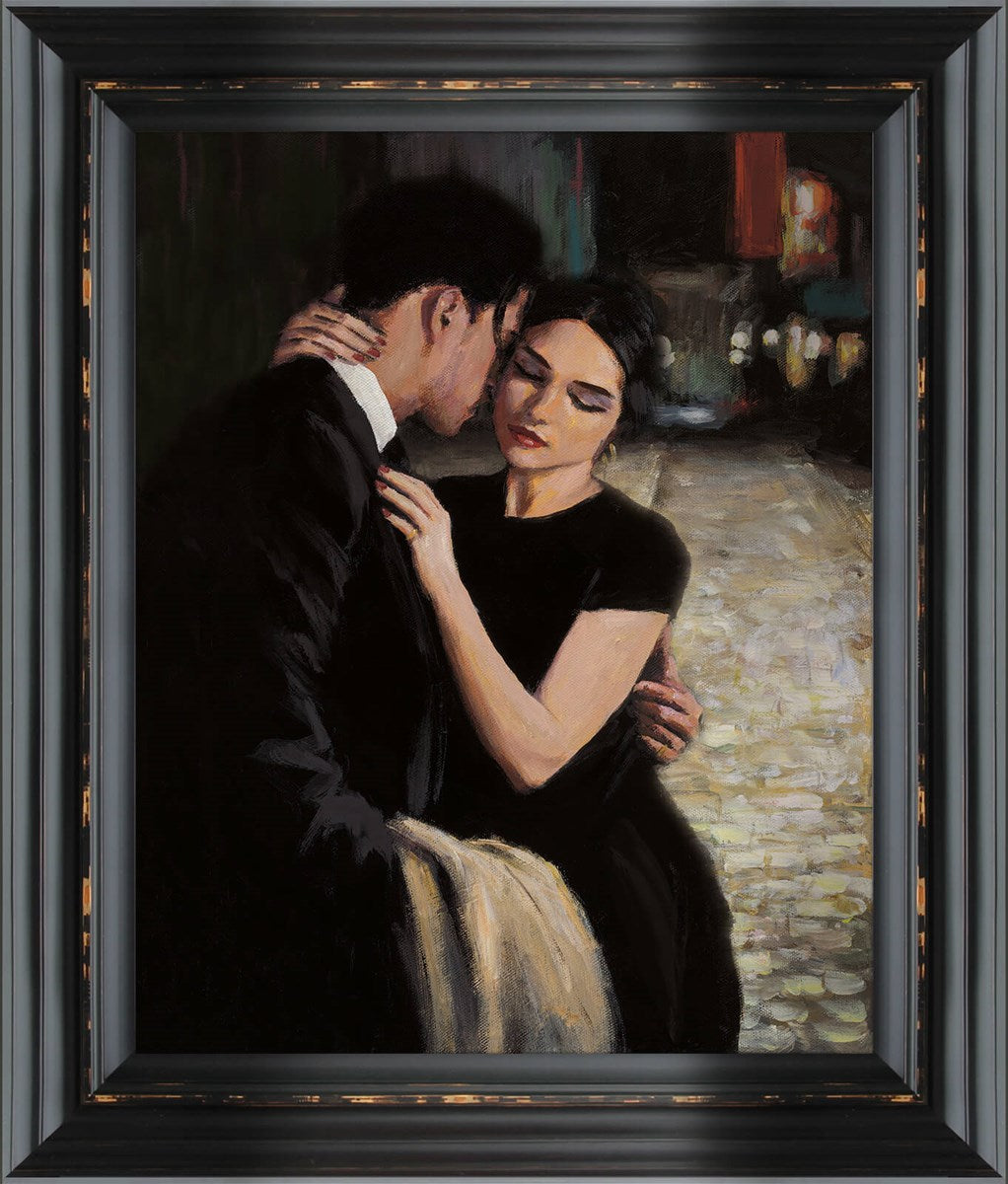 Fabian Perez Love in the City framed limited edition