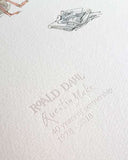 Roald Dahl & Quentin Blake 40th Anniversary print