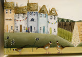 Rebecca Lardner Pheasant Feed Original Artwork Framed